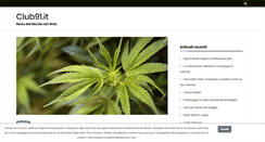 Desktop Screenshot of club91.it